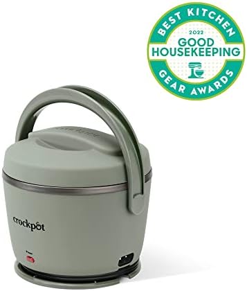 Crock-Pot Portable Electric Lunch Box Food Warmer – Green (S1PG6)