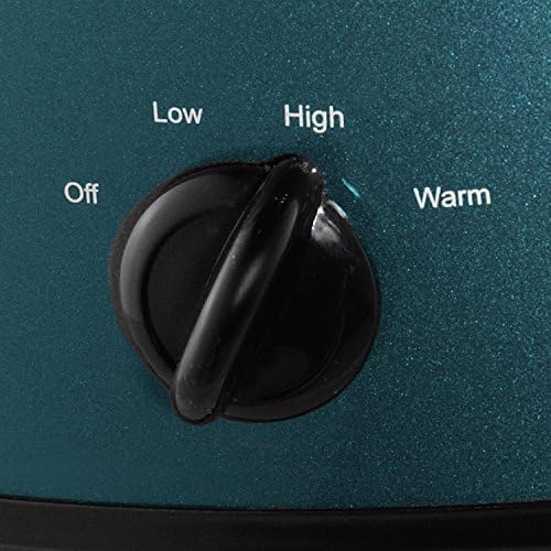 Crock-Pot 7 Quart Manual Slow Cooker – Turquoise (S1FKX)