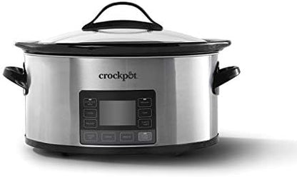 Crock-Pot MyTime 6 Quart Programmable Slow Cooker (S1FMF)