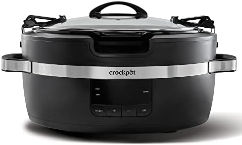Crock-Pot Thermoshield 6 Quart Slow Cooker with Carry Handles (S1SNY)