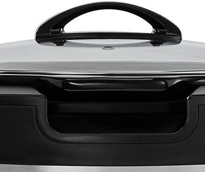 Crock-Pot Thermoshield 6 Quart Slow Cooker with Carry Handles (S1SNY)