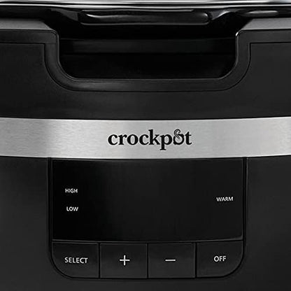 Crock-Pot Thermoshield 6 Quart Slow Cooker with Carry Handles (S1SNY)