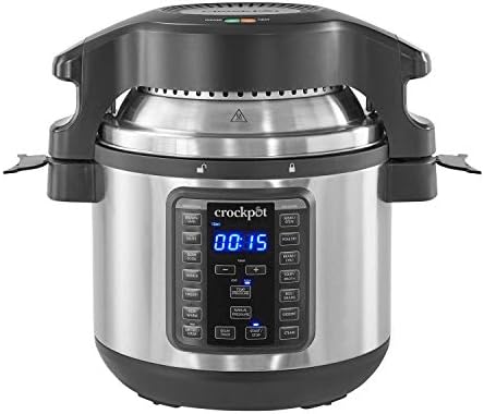 Crock-Pot Express Crisp 8 Quart 10-in-1 Pressure Cooker (S1YEF)