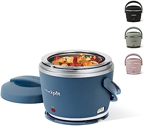 Crock-Pot Electric Lunch Box Food Warmer 20oz – Faded Blue (S1FR2)