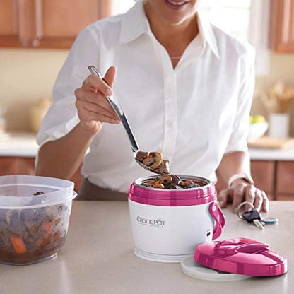 Crock-Pot Lunch Crock Portable Food Warmer 20oz – Pink (S125D)