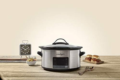 Crock-Pot MyTime 6 Quart Programmable Slow Cooker (S1FMF)