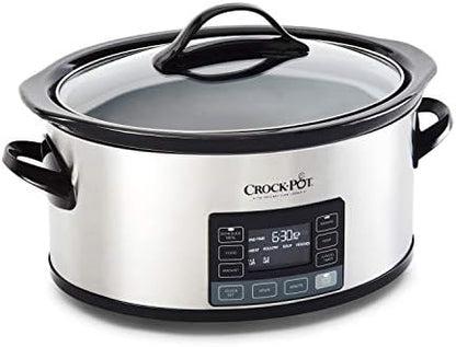 Crock-Pot MyTime 6 Quart Programmable Slow Cooker (S1FMF)