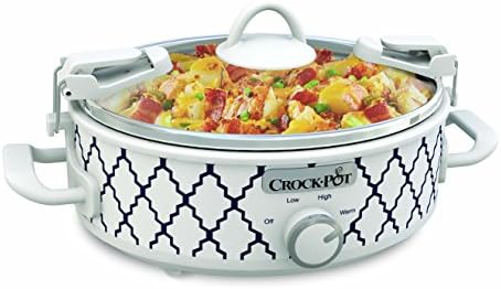 Crock-Pot 2.5 Quart Compact Casserole Slow Cooker (S19T8)