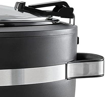 Crock-Pot Thermoshield 6 Quart Slow Cooker with Carry Handles (S1SNY)