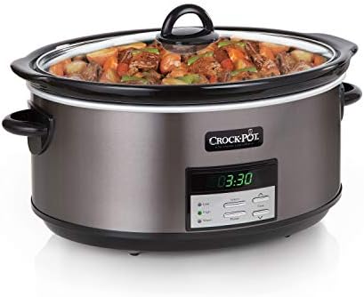 Crock-Pot 8 Quart Programmable Slow Cooker with Auto Warm (S1LF5)