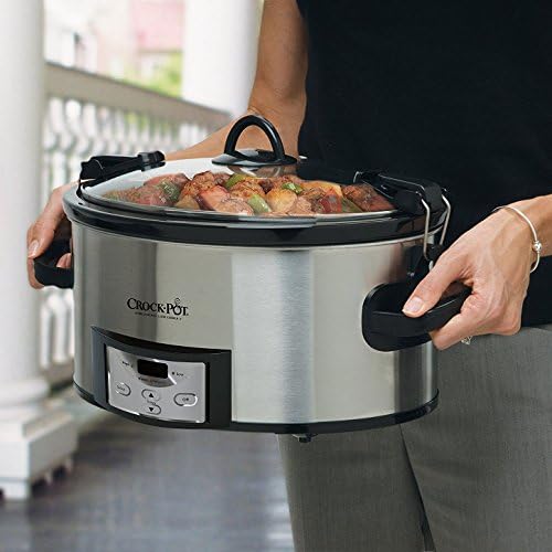 Crock-Pot Cook & Carry 6 Quart Programmable Slow Cooker (S1NDQ)