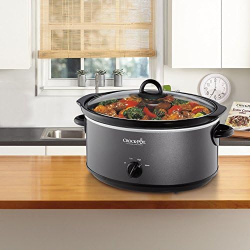 Crock-Pot 7 Quart Slow Cooker – Charcoal (S18U2)