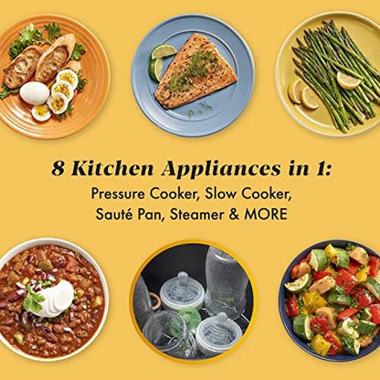 Crock-Pot 8 Quart Express Crock Multi-Use Pressure Cooker (S1NJW)