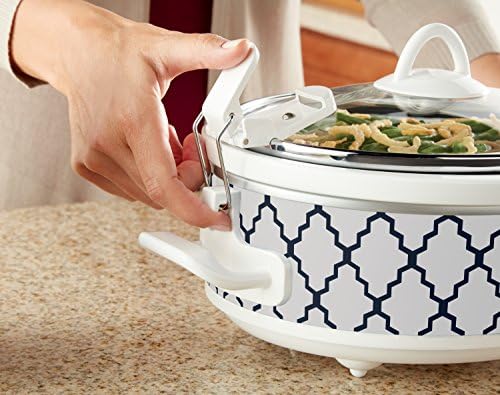 Crock-Pot 2.5 Quart Compact Casserole Slow Cooker (S19T8)