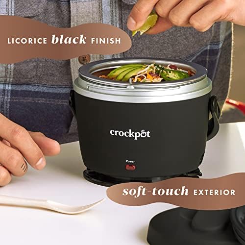 Crock-Pot Electric Lunch Box Food Warmer 20oz – Black (S1KVK)