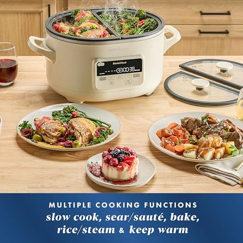 Crock-Pot MultiMeal Multicooker with Programmable Slow Cooker (S1UGF)