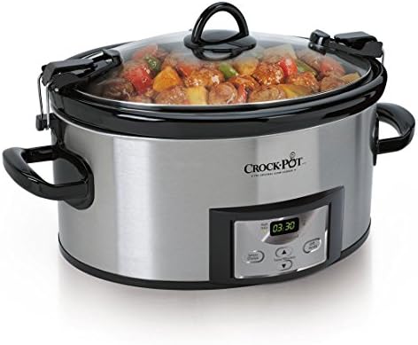 Crock-Pot Cook & Carry 6 Quart Programmable Slow Cooker (S1NDQ)