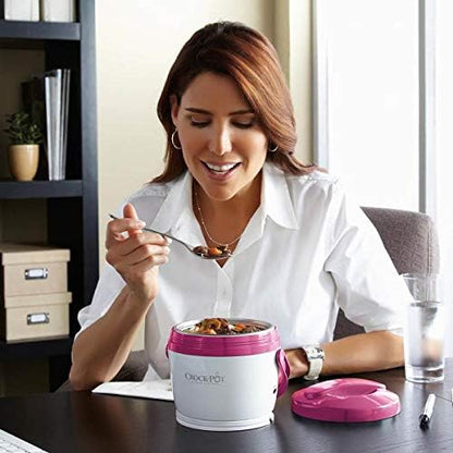 Crock-Pot Lunch Crock Portable Food Warmer 20oz – Pink (S125D)