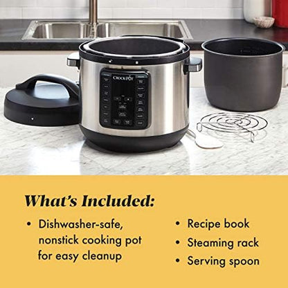Crock-Pot 8 Quart Express Crock Multi-Use Pressure Cooker (S1ZCH)