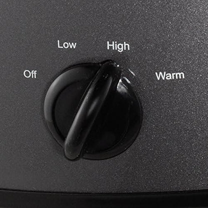 Crock-Pot 7 Quart Slow Cooker – Charcoal (S18U2)