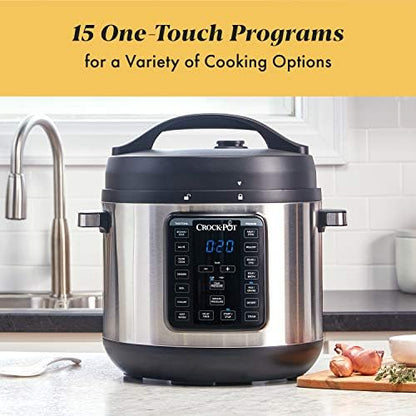 Crock-Pot 8 Quart Express Crock Multi-Use Pressure Cooker (S1ZCH)