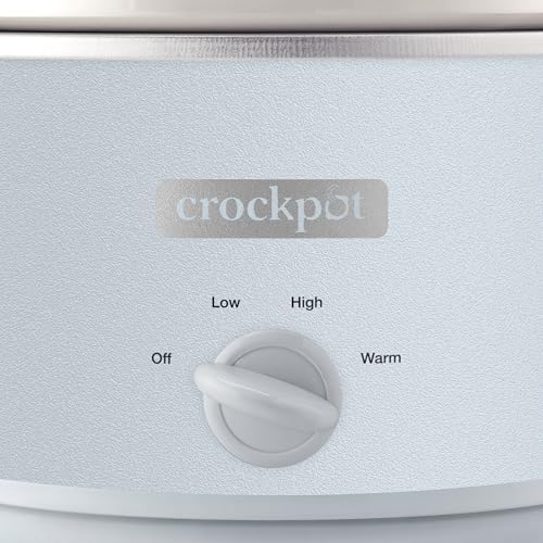 Crock-Pot 4.5 Quart Manual Slow Cooker – Macaroon Blue (S18S5)