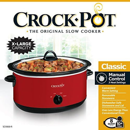 Crock-Pot Express Crock 8 Quart Programmable Slow Cooker (S1JNT)