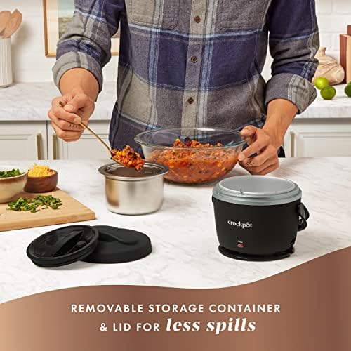 Crock-Pot Electric Lunch Box Food Warmer 20oz – Black (S1KVK)