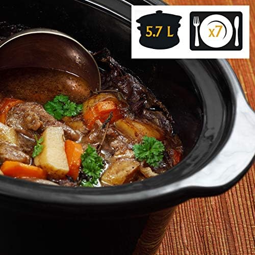 Crock-Pot Cook & Carry 6 Quart Portable Slow Cooker (S1A39)