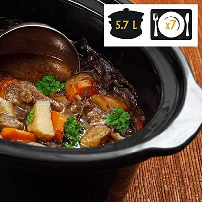 Crock-Pot Cook & Carry 6 Quart Portable Slow Cooker (S1A39)