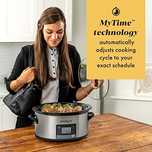 Crock-Pot MyTime 6 Quart Programmable Slow Cooker (S1FMF)