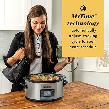 Crock-Pot MyTime 6 Quart Programmable Slow Cooker (S1FMF)