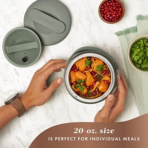 Crock-Pot Portable Electric Lunch Box Food Warmer – Green (S1PG6)