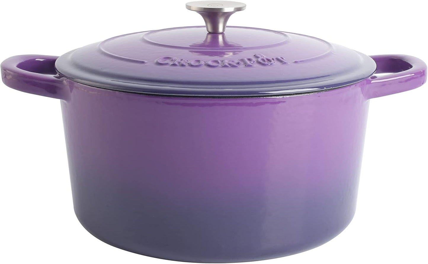 Crock-Pot 3 Quart Enameled Cast Iron Dutch Oven – Aqua (S1K53)