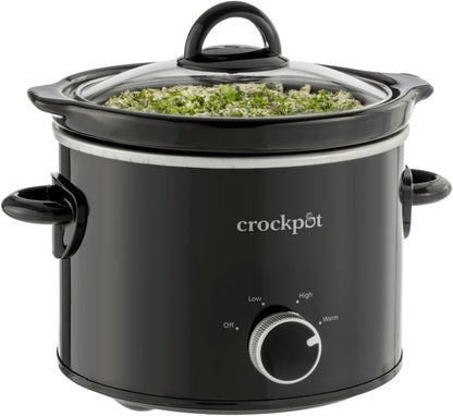 Crock-Pot 2 Quart Mini Slow Cooker – Classic Compact Cooker (S18GX)