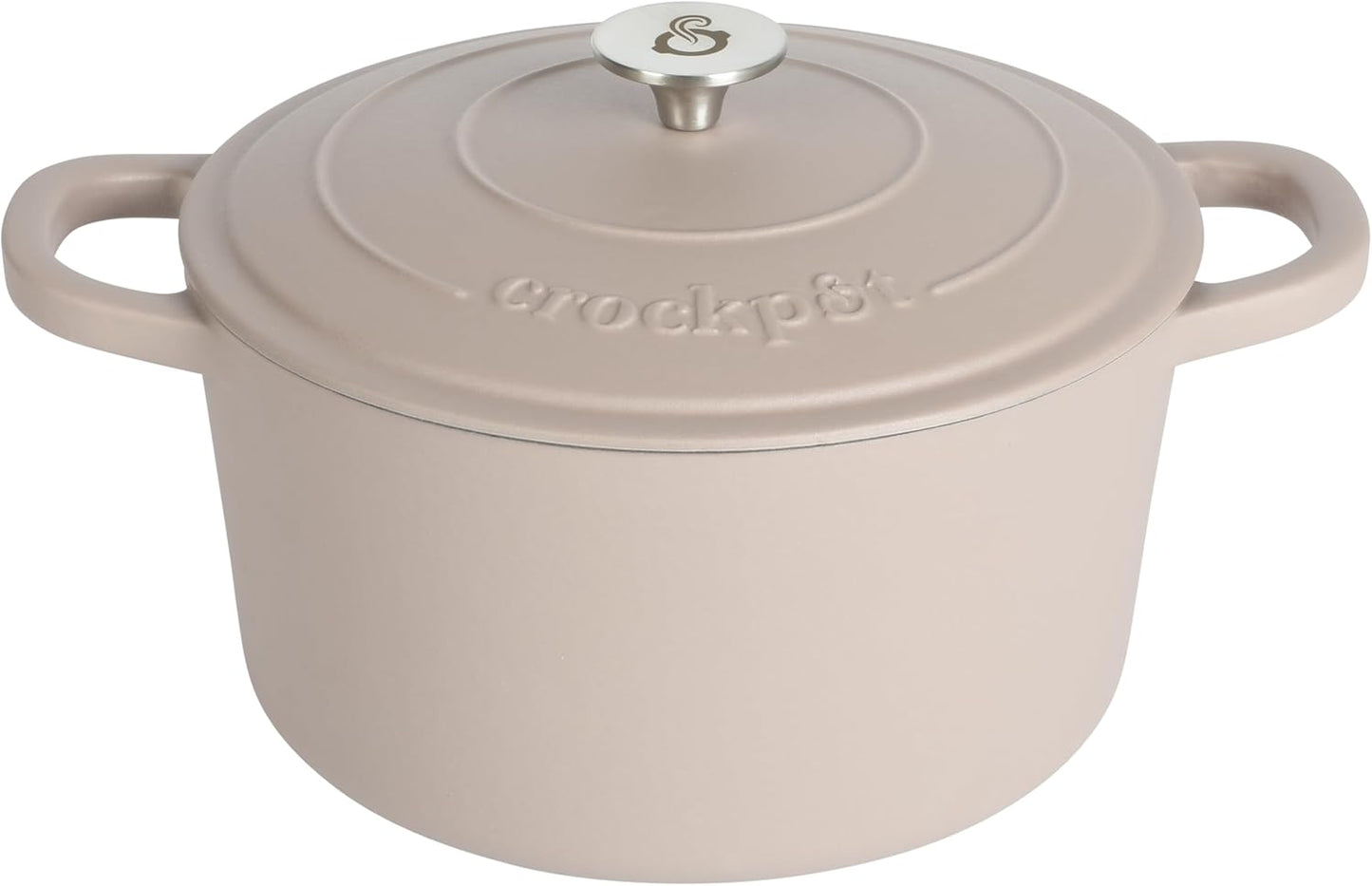 Crock-Pot 3 Quart Enameled Cast Iron Dutch Oven – Aqua (S1K53)