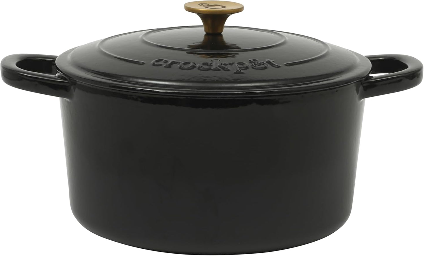 Crock-Pot 3 Quart Enameled Cast Iron Dutch Oven – Aqua (S1K53)