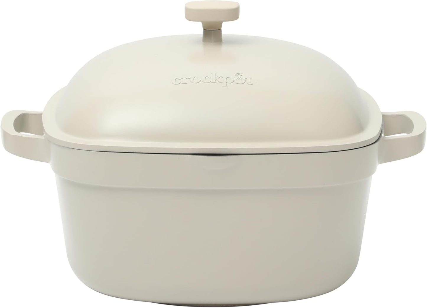 Crock-Pot 3 Quart Enameled Cast Iron Dutch Oven – Aqua (S1K53)