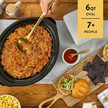 Crock-Pot MyTime 6 Quart Programmable Slow Cooker (S1FMF)