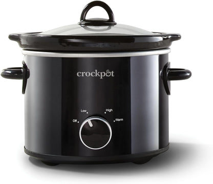 Crock-Pot 2 Quart Mini Slow Cooker – Classic Compact Cooker (S18GX)