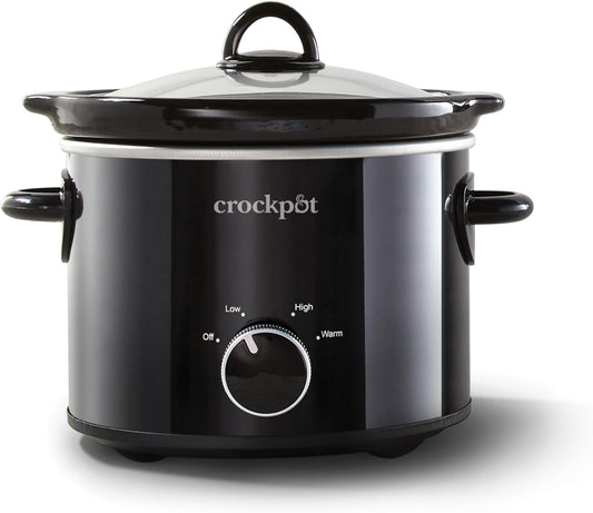 Crock-Pot 2 Quart Mini Slow Cooker – Classic Compact Cooker (S1N43)