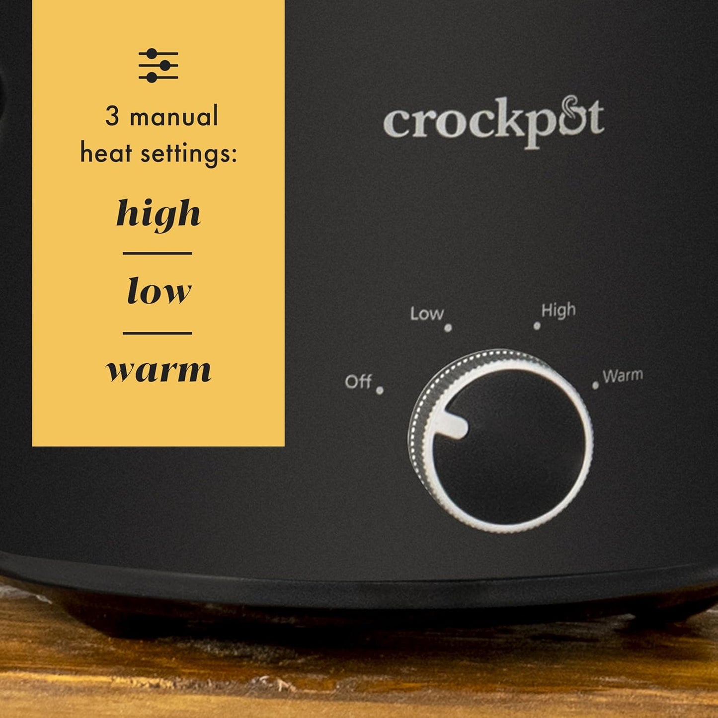 Crock-Pot 2 Quart Mini Slow Cooker – Classic Compact Cooker (S1N43)